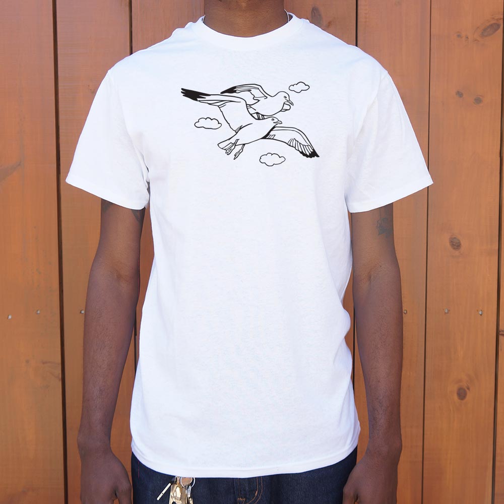 Flying Gulls Graphic