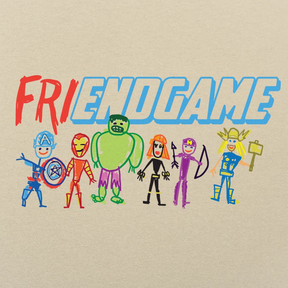 Friendgame Full Color Doodle Squad Superhero Team