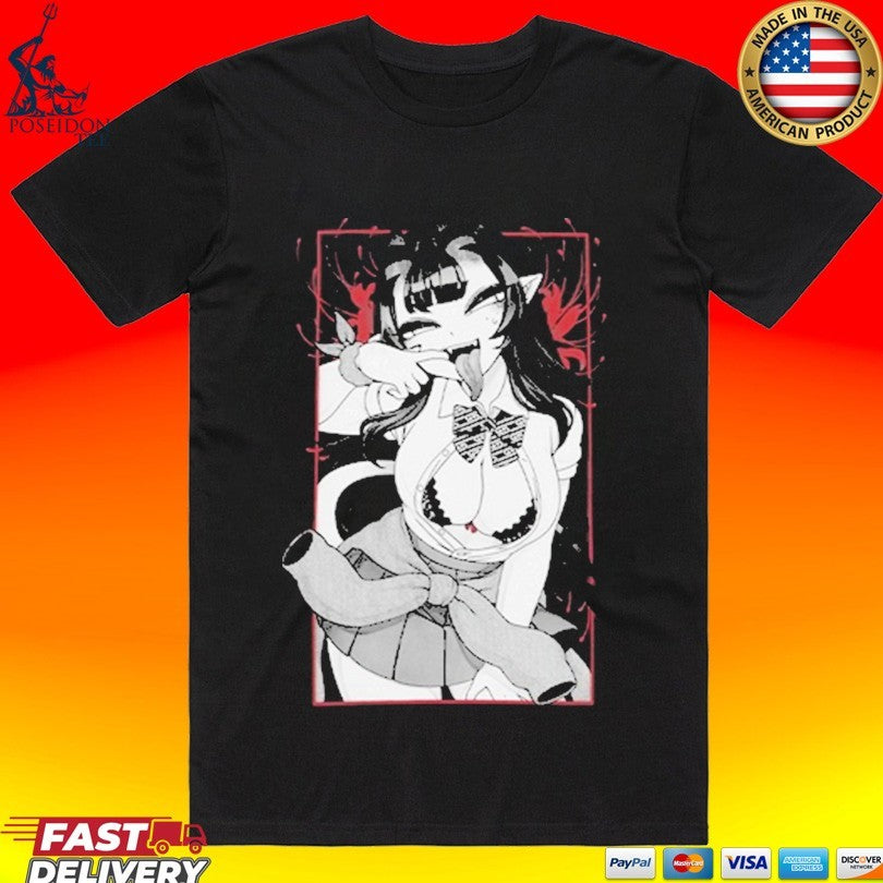 Gamer Supps Merunyaa Succubus T-shirt