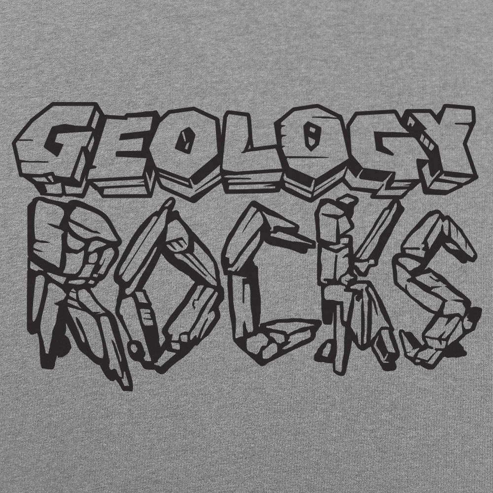 Geology Rocks Stone Lettering Design