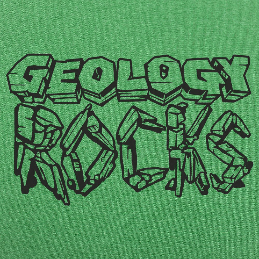 Geology Rocks Stone Lettering Design