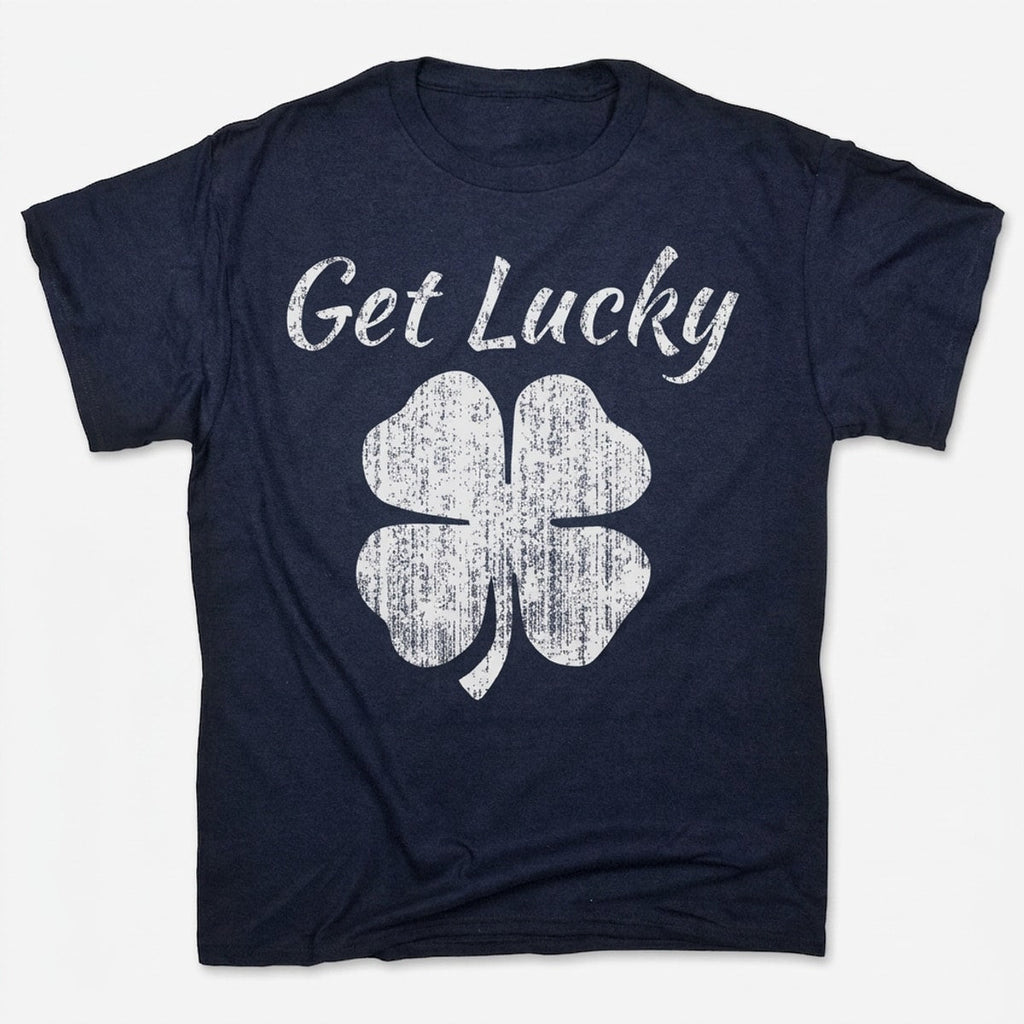Get Lucky Four Leaf Clover St Patricks Day