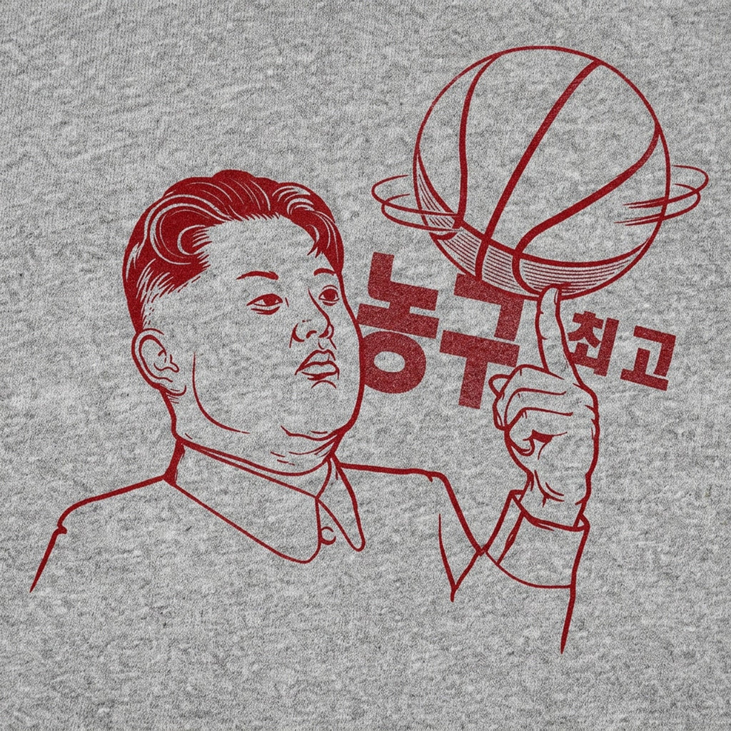 GlobeRotter Kim Jong Un Spinning a Basketball