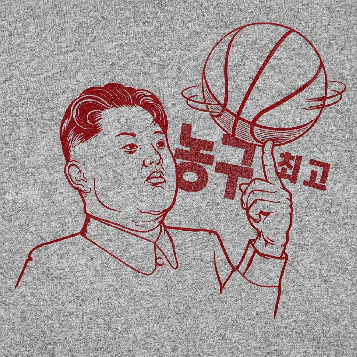 GlobeRotter Kim Jong Un Spinning a Basketball