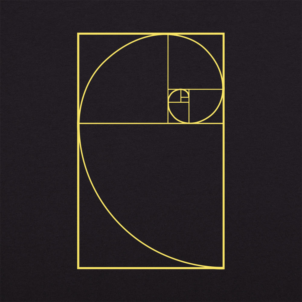 Golden Spiral Fibonacci Ratio Geometry