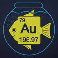 Goldfish Periodic Element Gold Au Fish Bowl