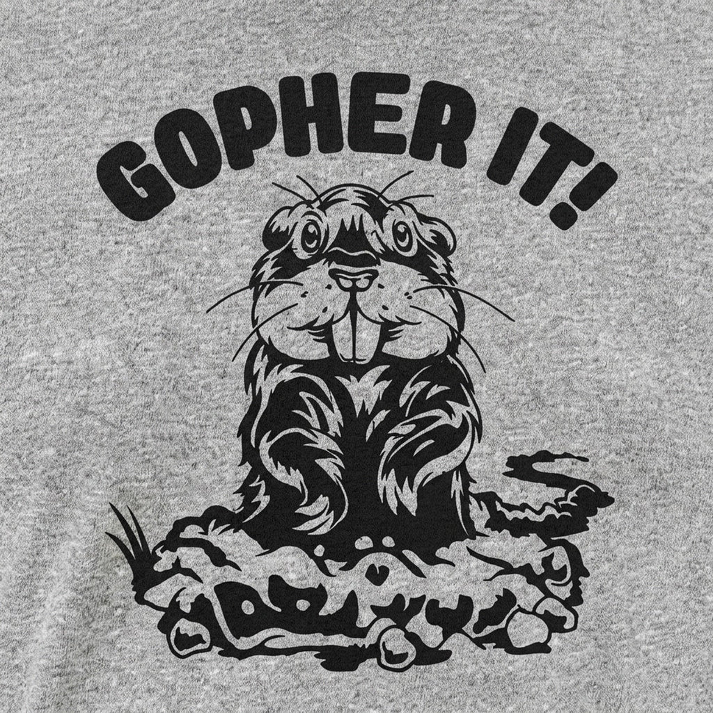 Gopher It! Gopher Popping Out of Hole