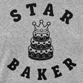 Star Baker Crowned Cake Baking Graphic