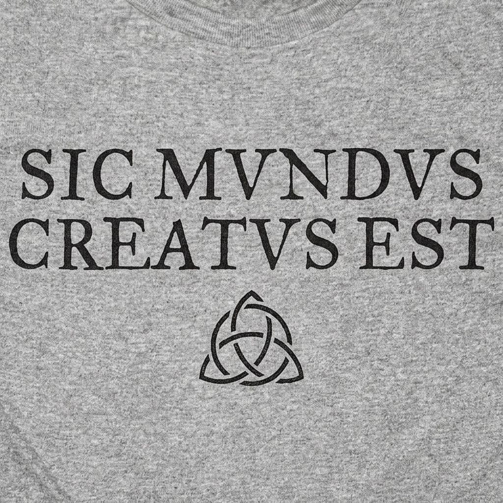 Sic Mundus Creatus Est Time Travel Symbol