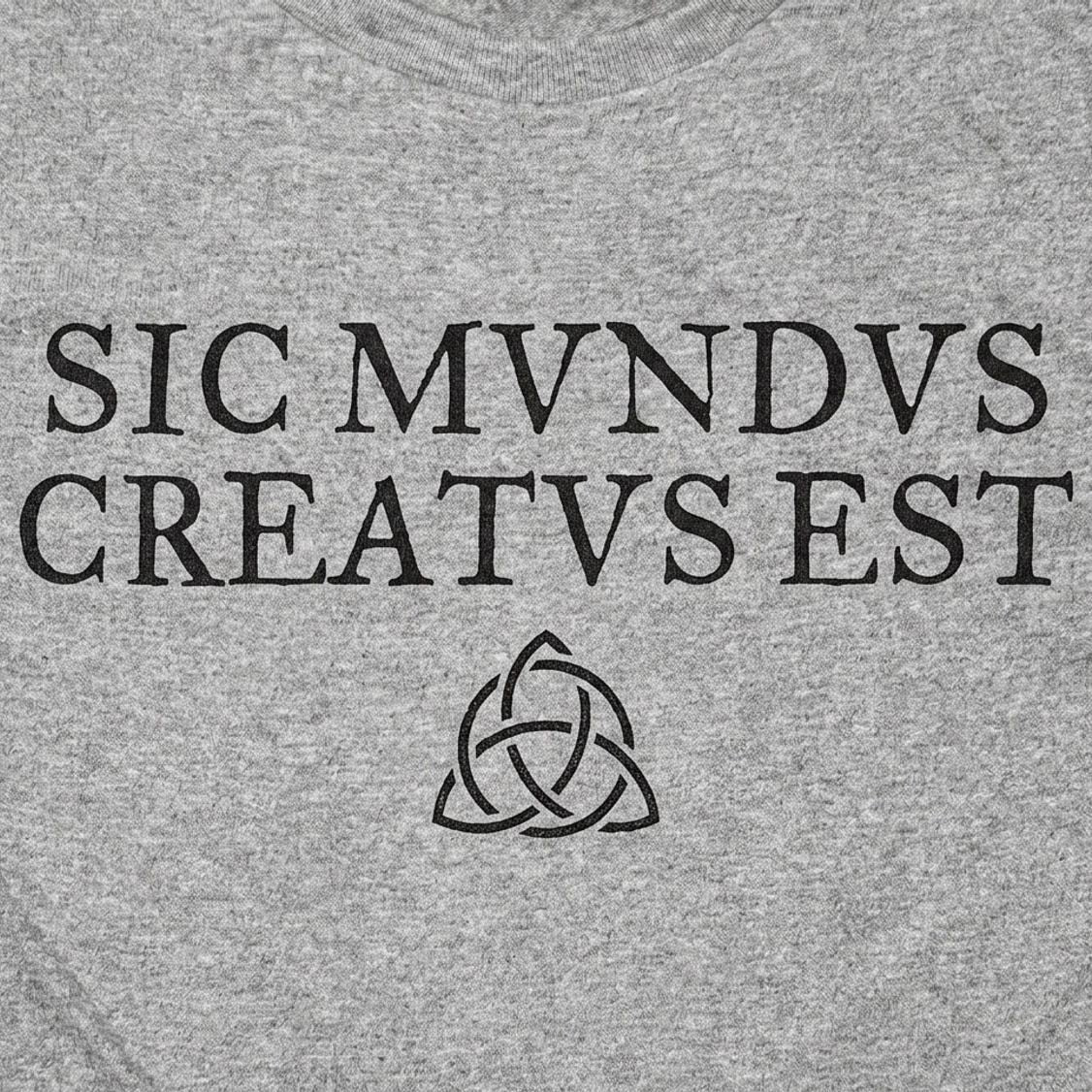 Sic Mundus Creatus Est Time Travel Symbol