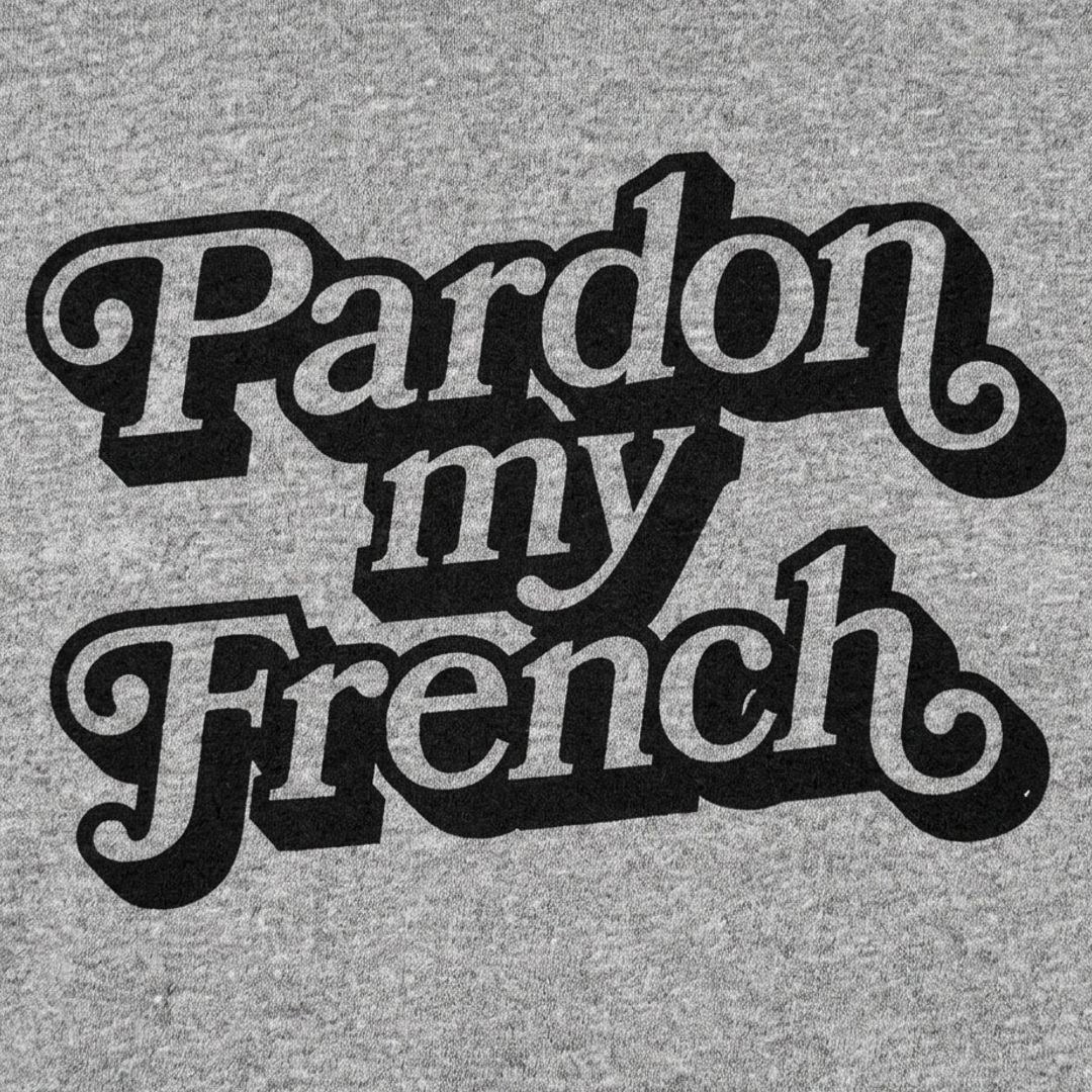 Pardon My French Retro Script