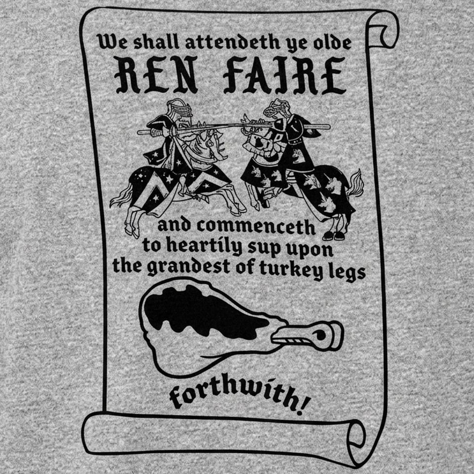 Ye Olde Ren Faire Scroll