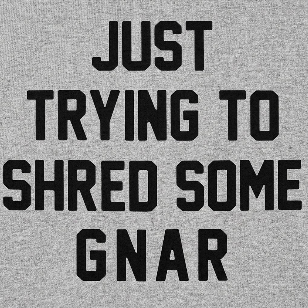 Just Trying to Shred Some Gnar Skater Surfer Snowboarder Slang