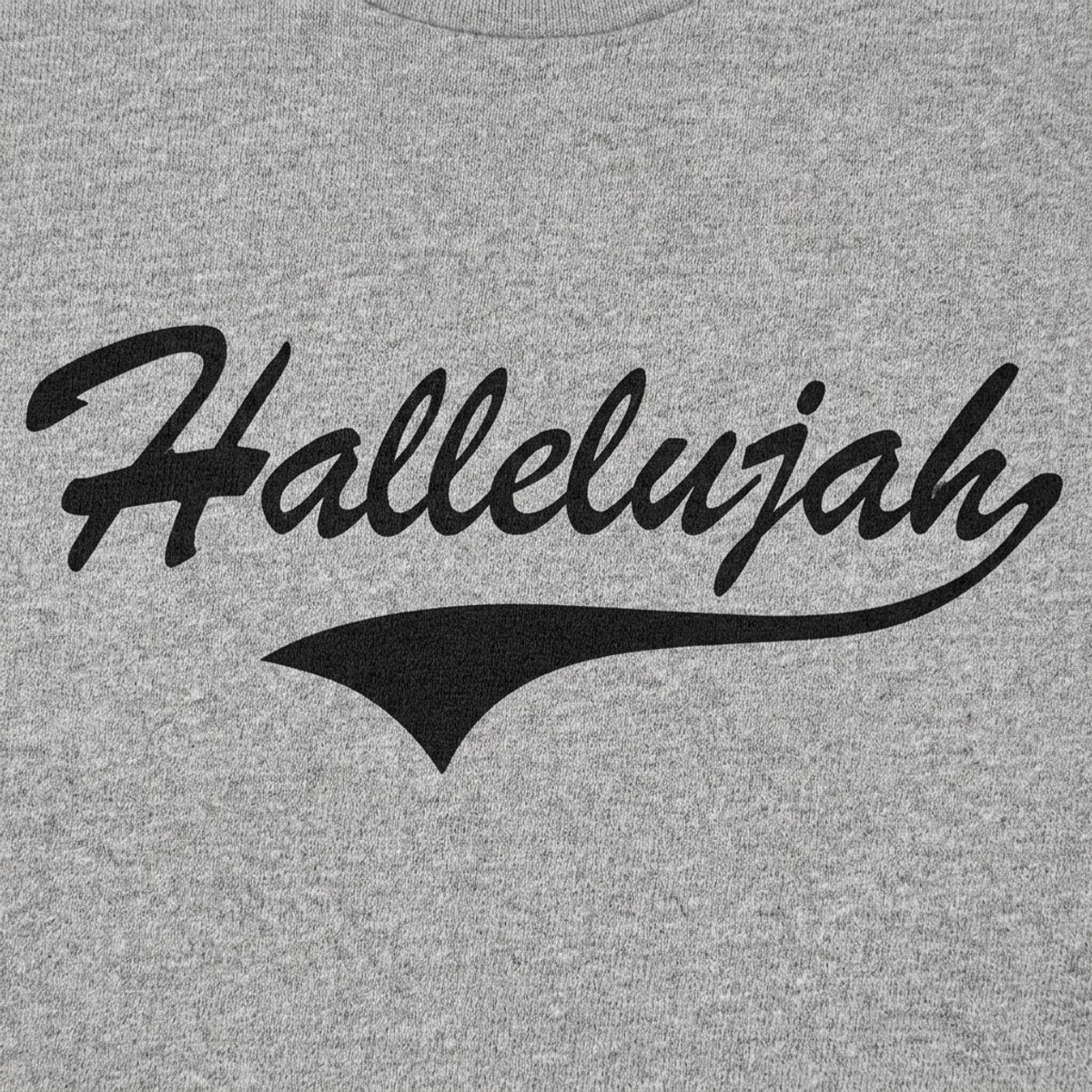 Hallelujah Retro Varsity Script