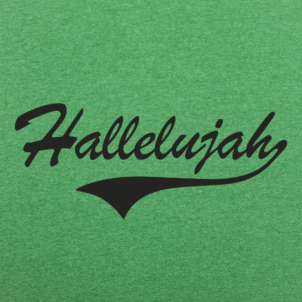 Hallelujah Retro Varsity Script