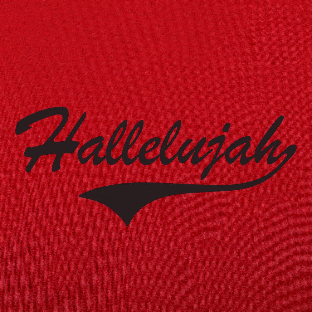Hallelujah Retro Varsity Script