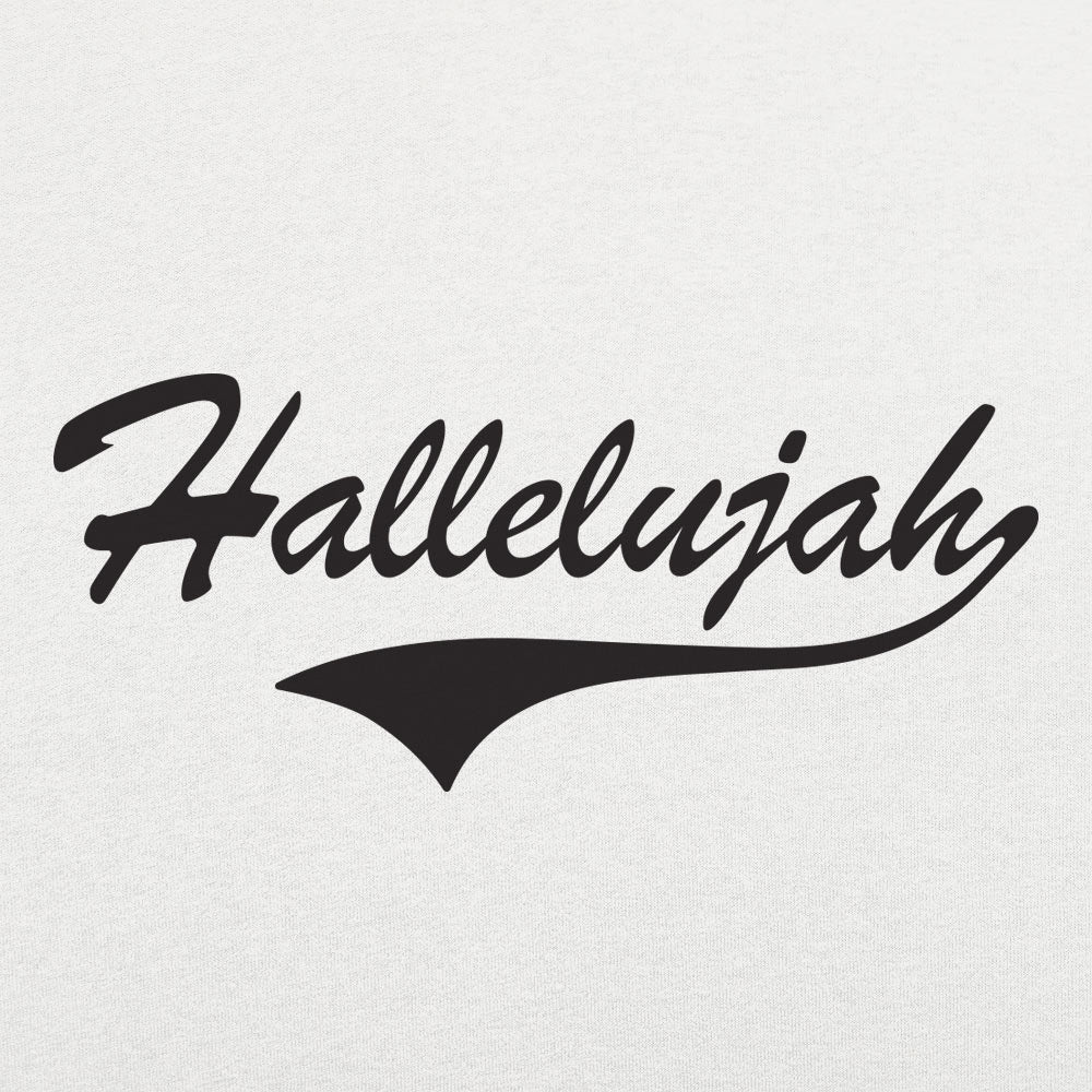 Hallelujah Retro Varsity Script