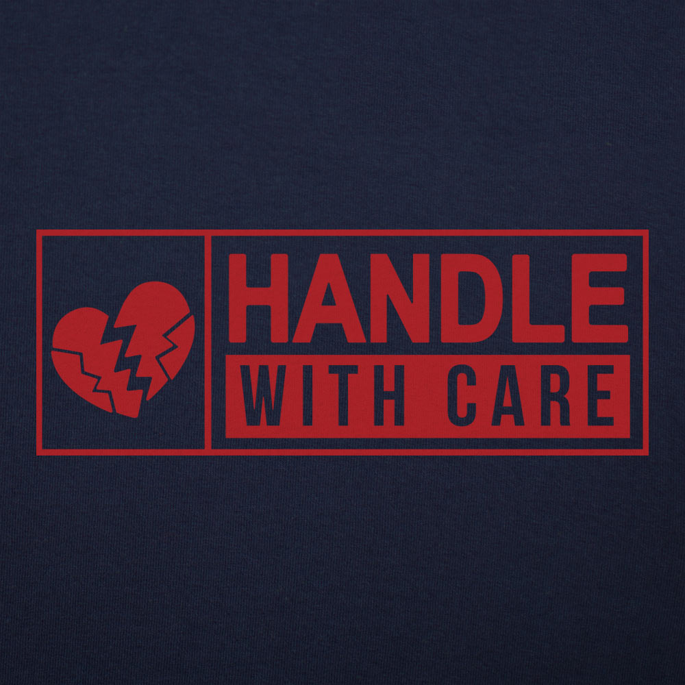 Handle With Care Broken Heart Shipping Label