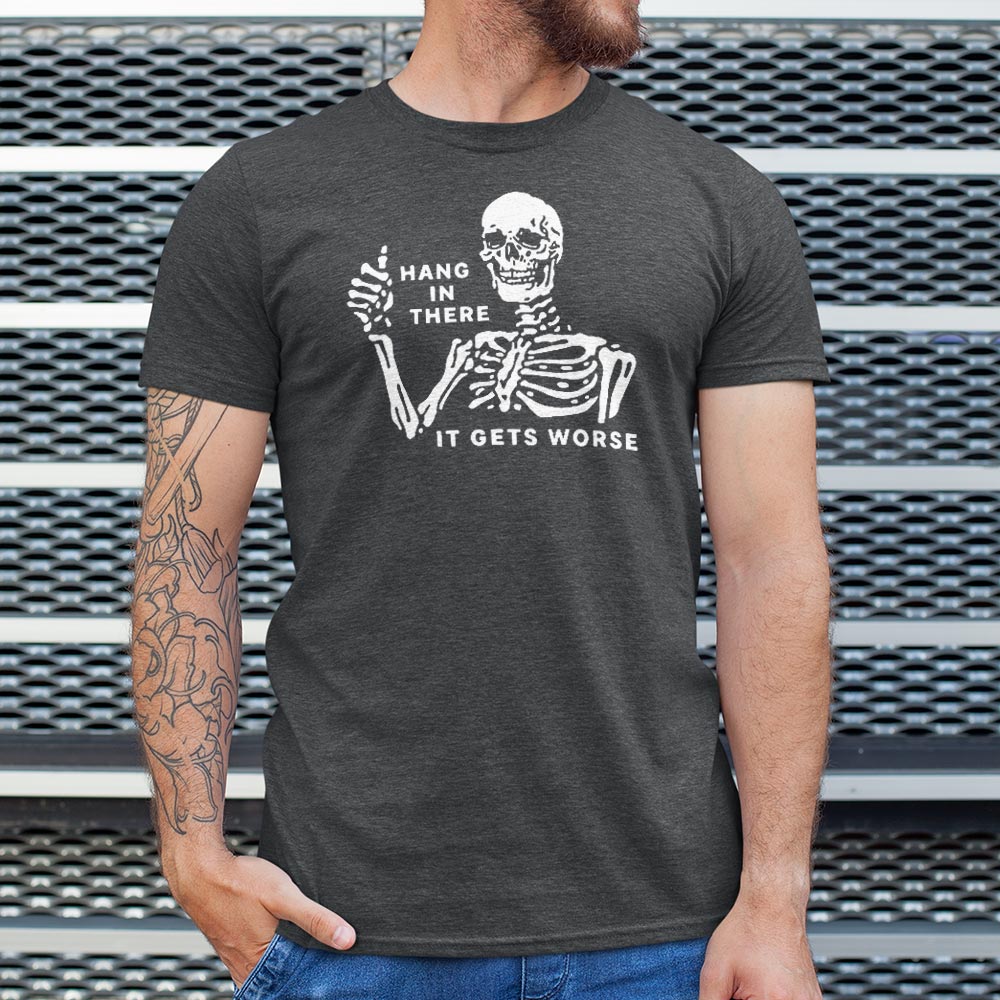 Hang In There Skeleton