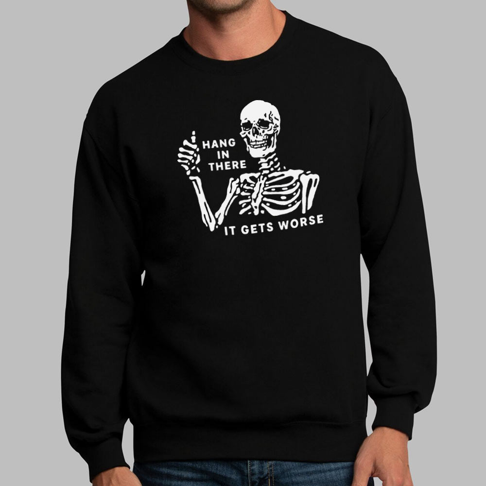 Hang In There Skeleton