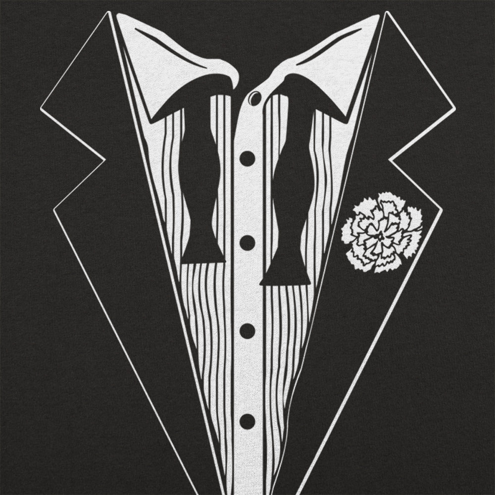 Hangover Tuxedo Crooked Bow Tie Costume Print
