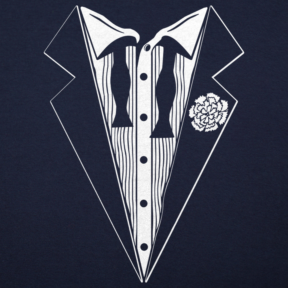 Hangover Tuxedo Crooked Bow Tie Costume Print