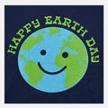 Happy Earth Day Smiling Planet Earth