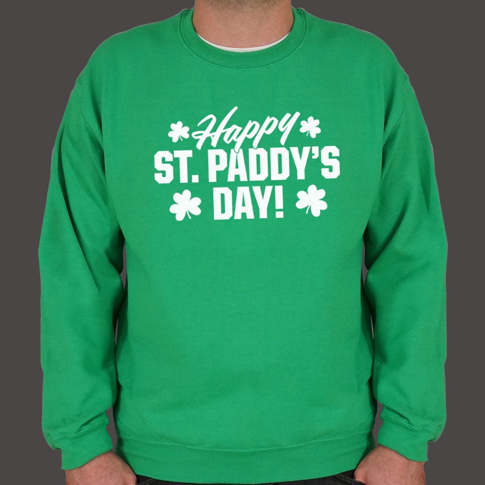 Happy St. Paddy's Day Shamrock Design