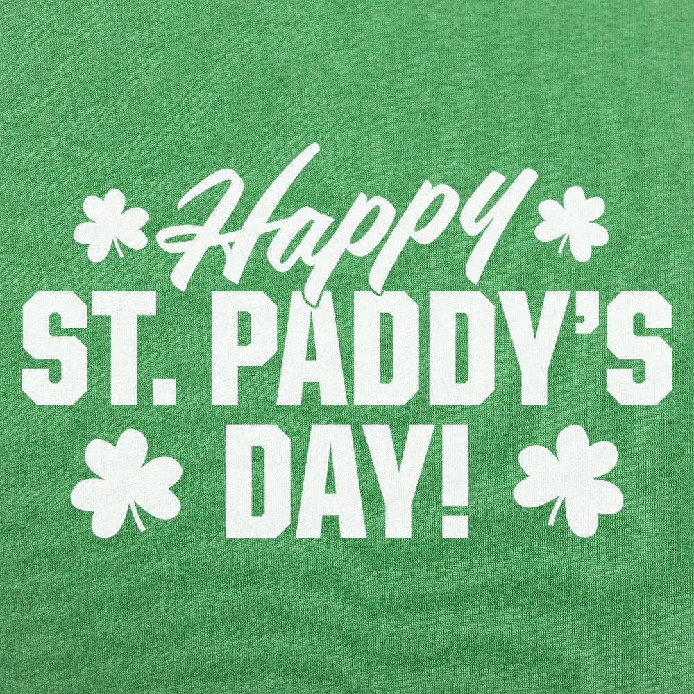 Happy St. Paddy's Day Shamrock Design