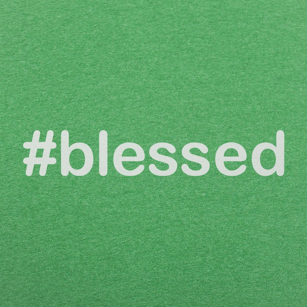 Hashtag Blessed Sarcastic Social Media Quote