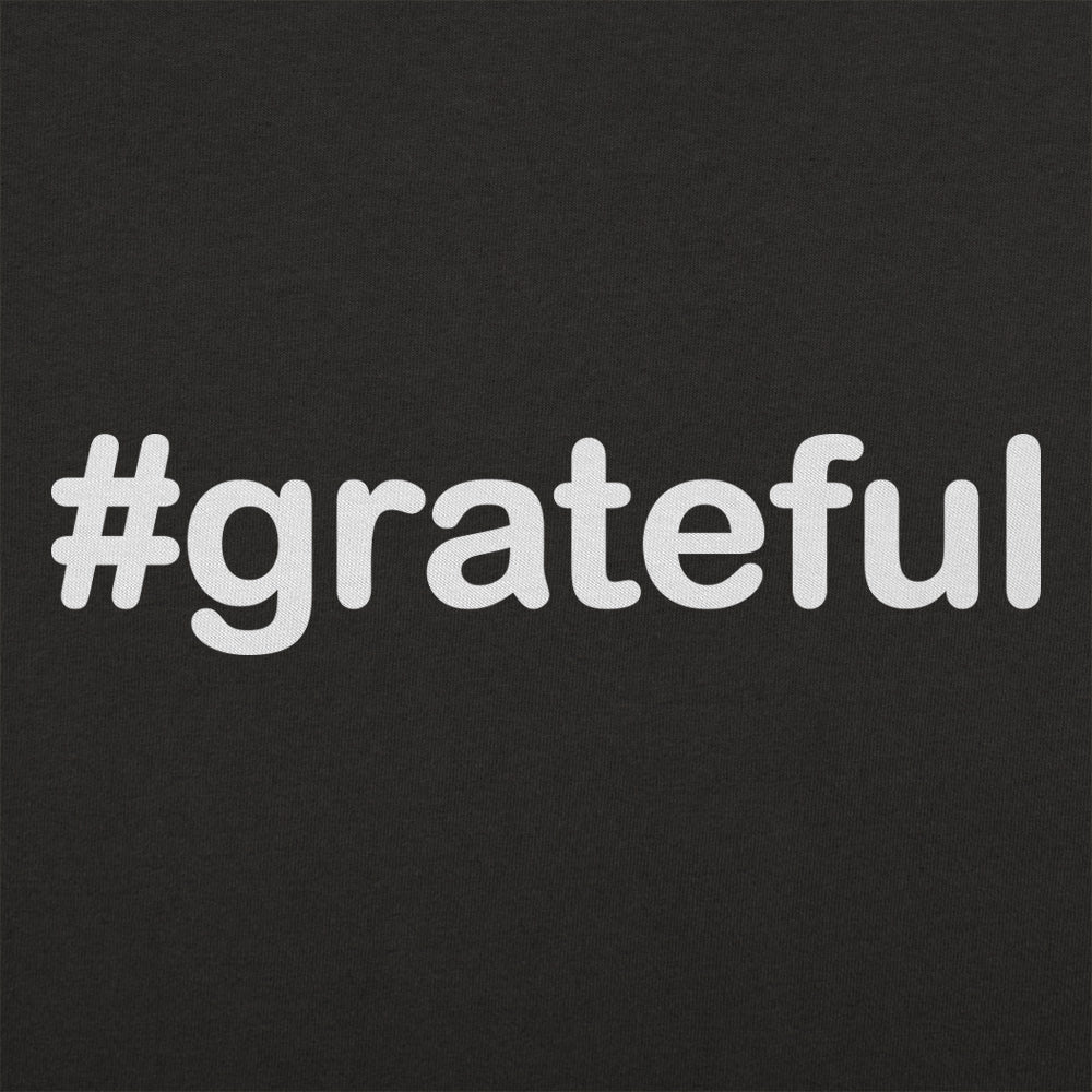 Hashtag Grateful Social Media Gratitude Quote