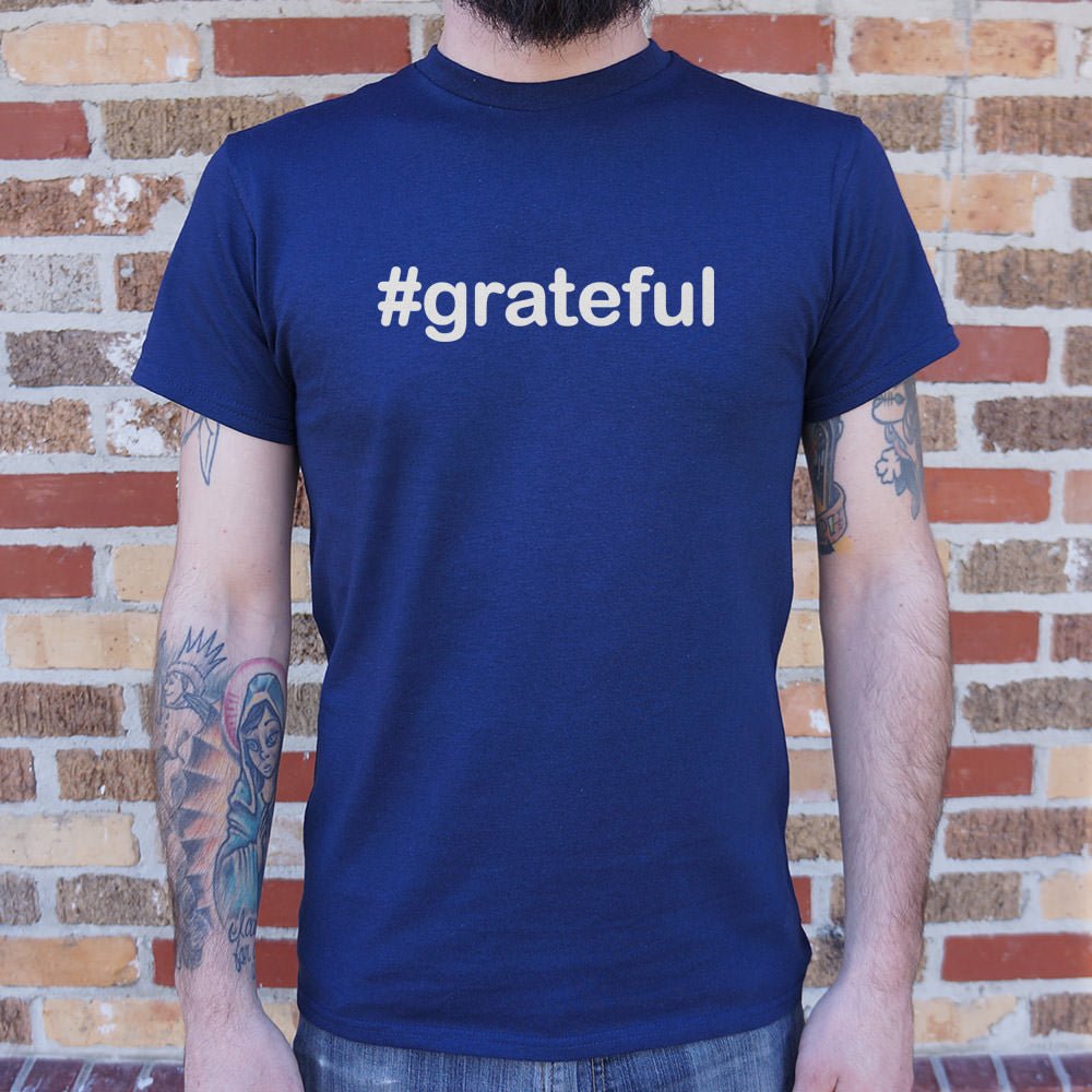 Hashtag Grateful Social Media Gratitude Quote