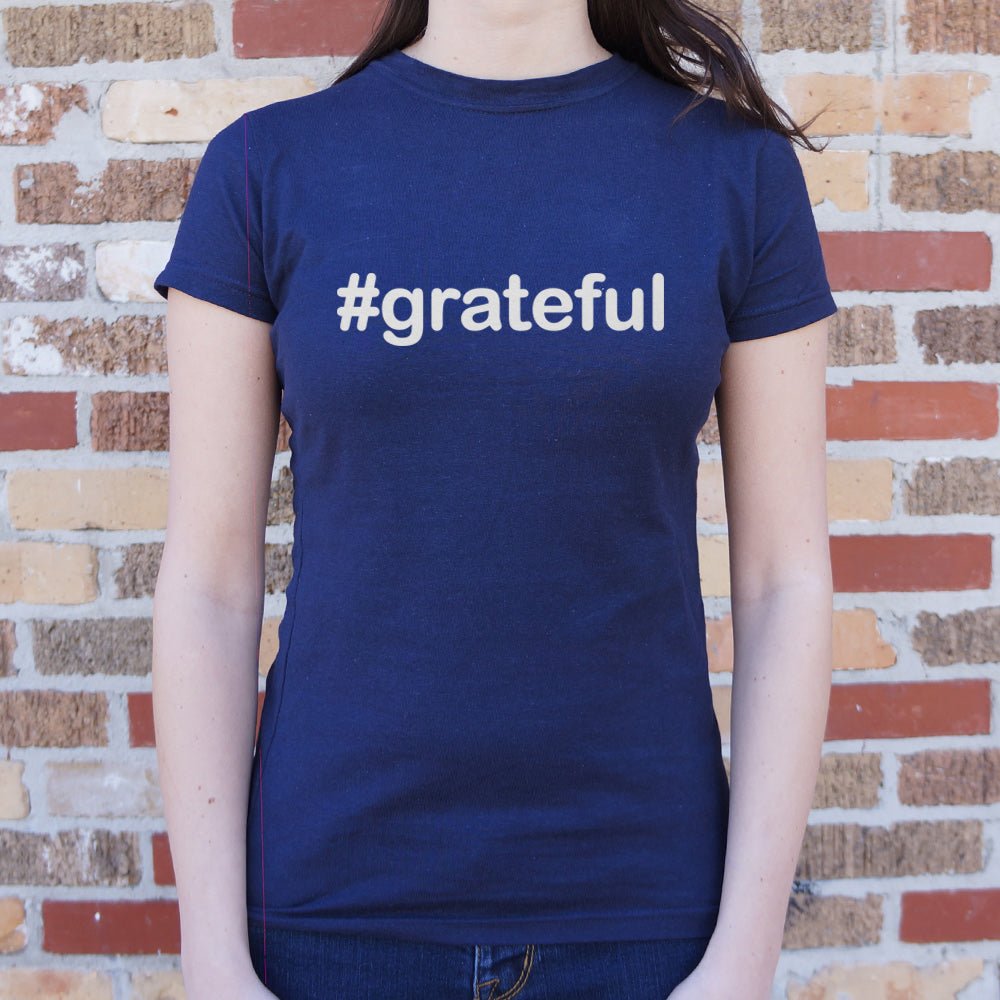 Hashtag Grateful Social Media Gratitude Quote