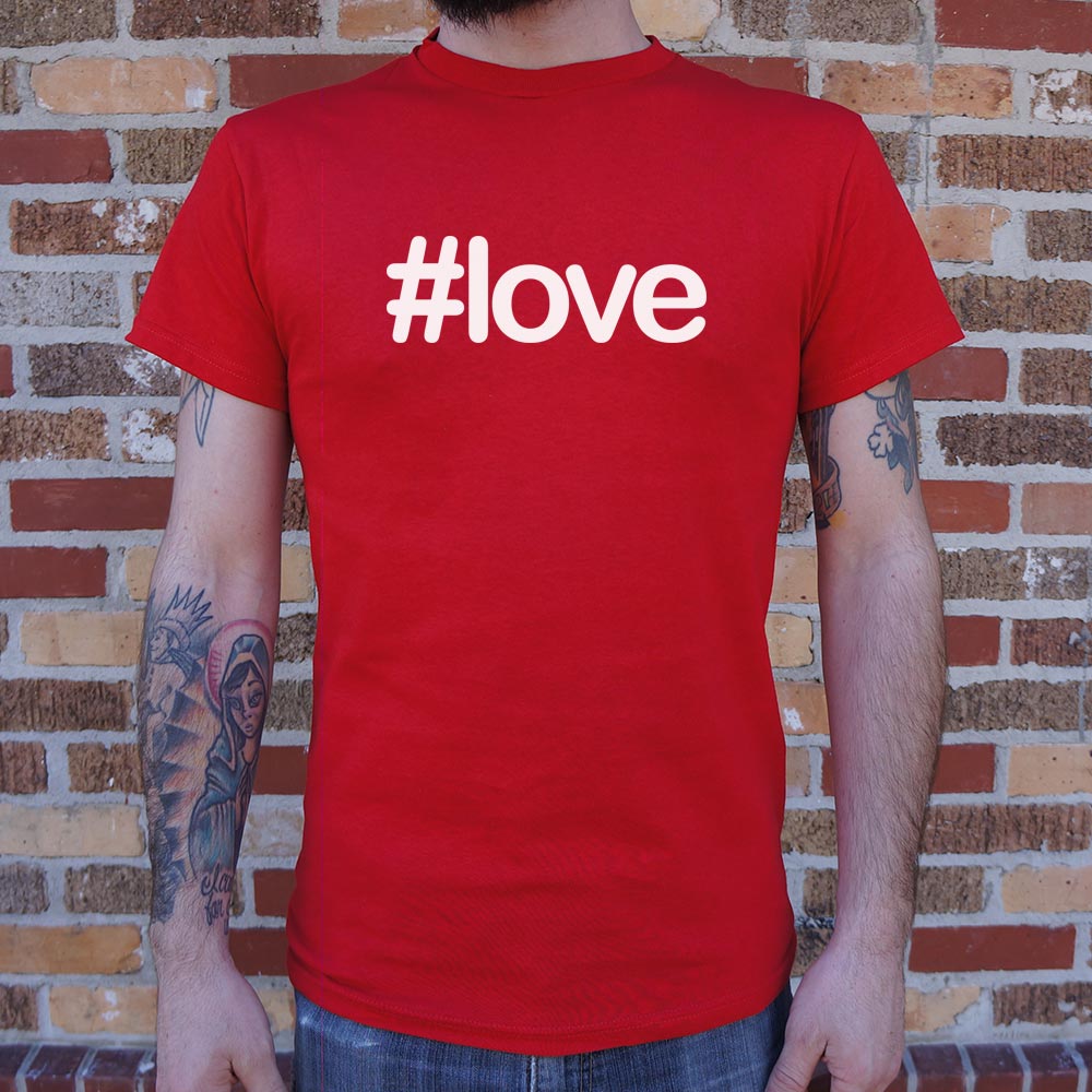 Hashtag Love #love Social Media Pun