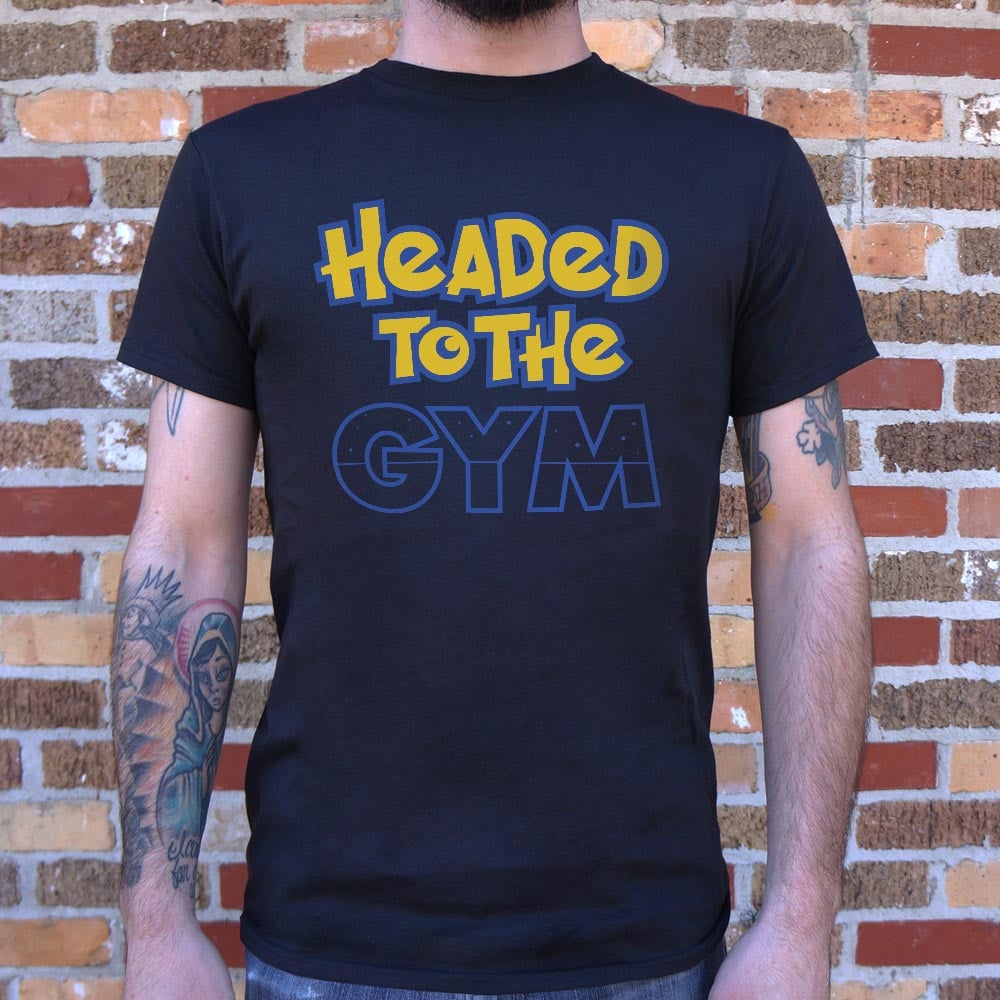 Headed To The Gym Video Game Trainer Battle Pun