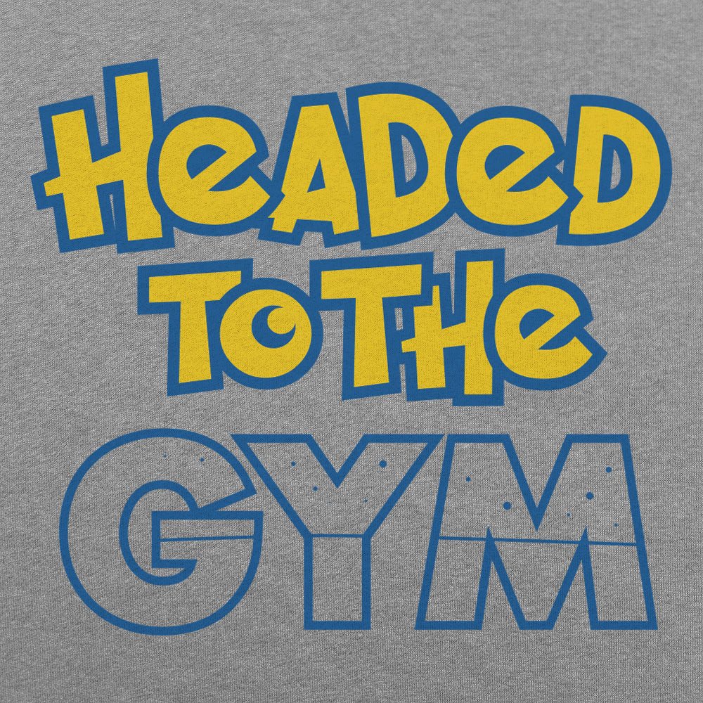Headed To The Gym Video Game Trainer Battle Pun