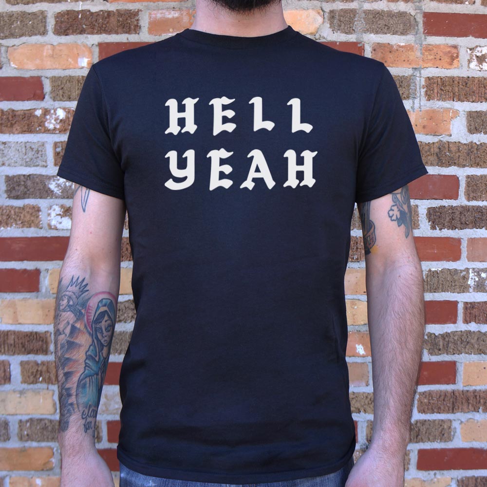 Hell Yeah Bold Gothic Typography