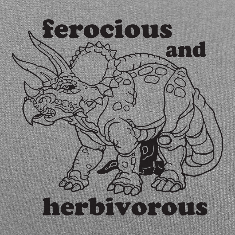 Ferocious and Herbivorous Triceratops Dinosaur