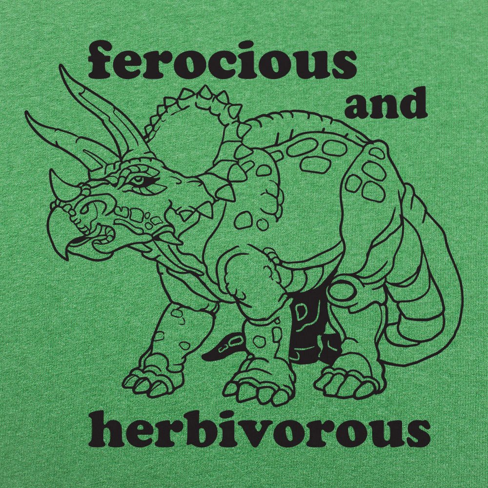 Ferocious and Herbivorous Triceratops Dinosaur