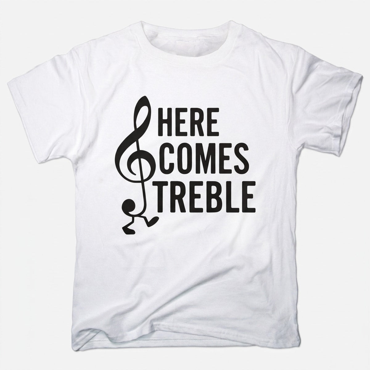 Here Comes Treble Walking Treble Clef Music Note