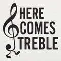 Here Comes Treble Walking Treble Clef Music Note