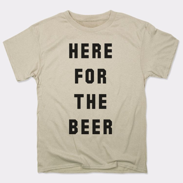 Here For The Beer Drinking Quote