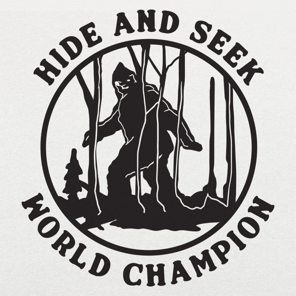Hide and Seek World Champion Bigfoot in the Woods