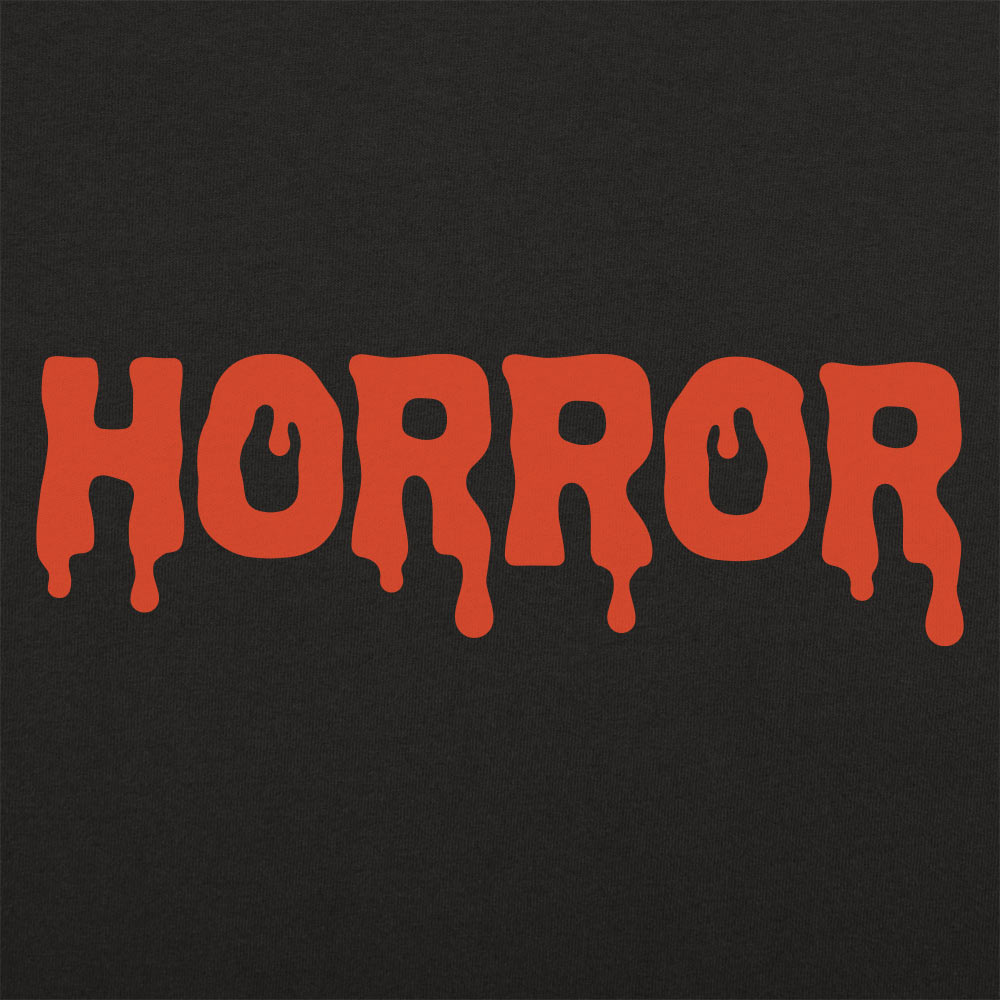 Horror Dripping Blood Text