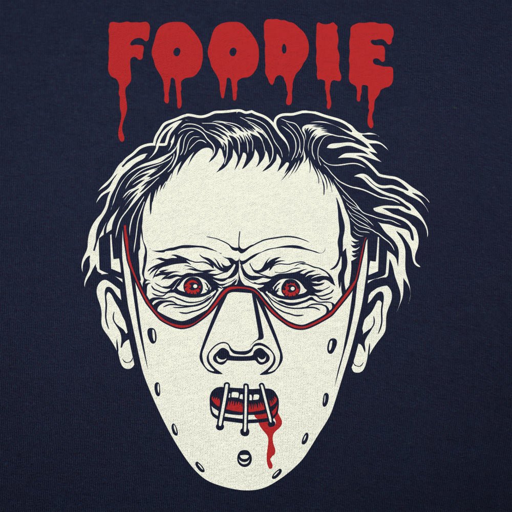 Horror Foodie Muzzled Cannibal in Restraint Mask