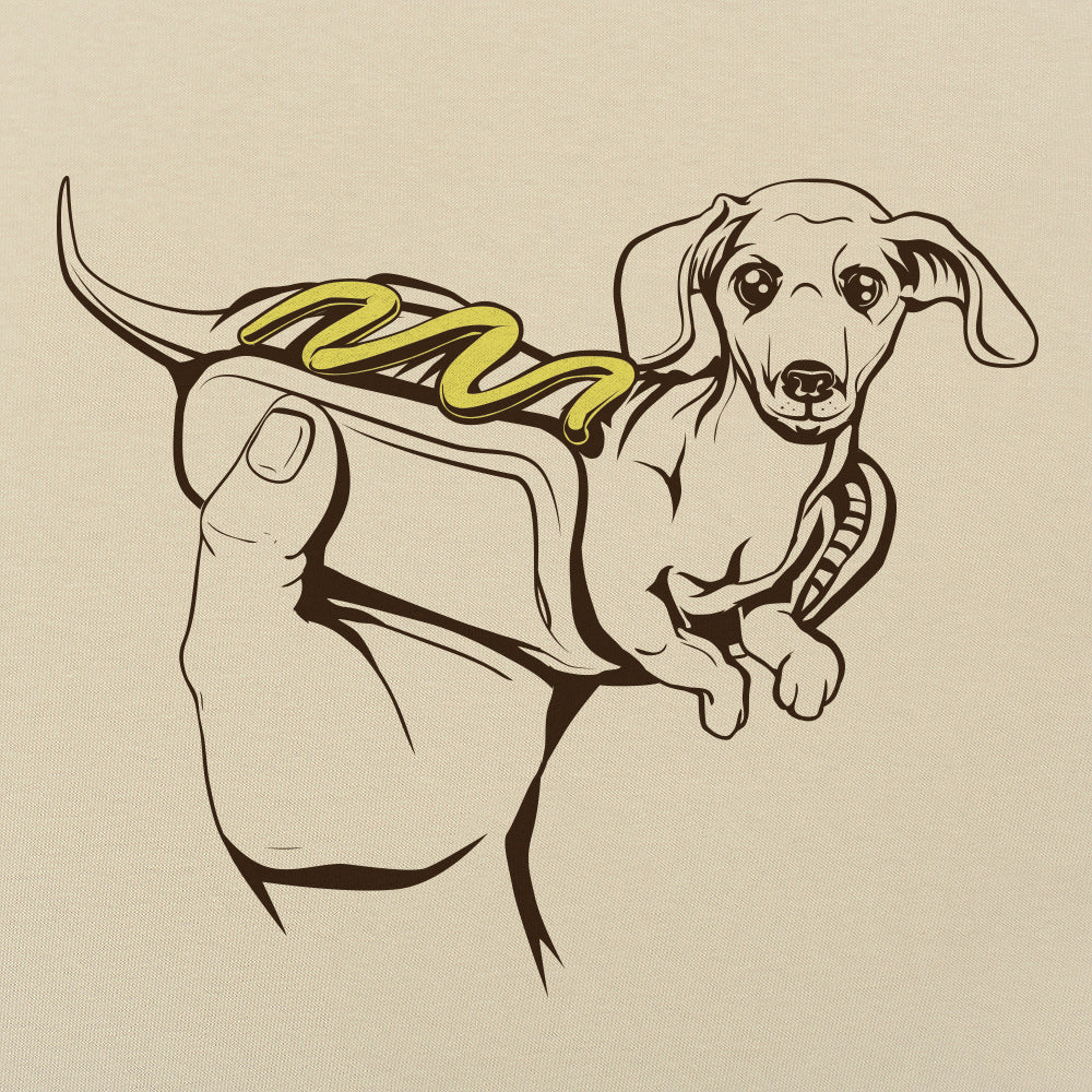Hot Dog Dog Dachshund in a Bun