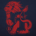 House Of Lion Red Lion Crest Emblem