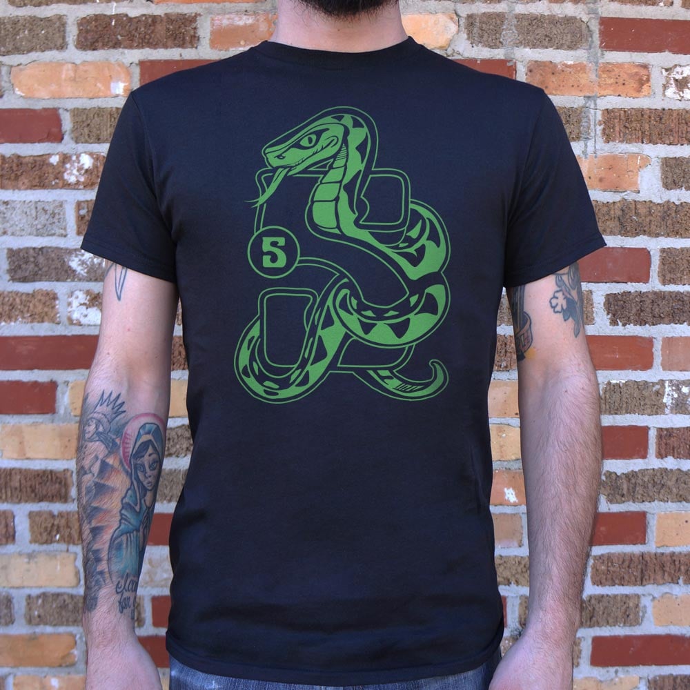 House Of Snake Coiled Serpent Crest