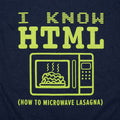 I Know HTML How to Microwave Lasagna