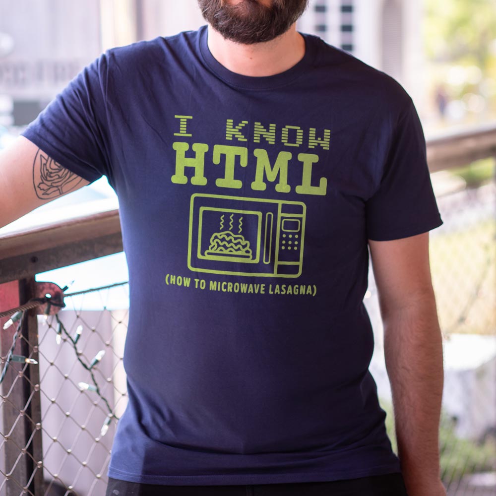 I Know HTML How to Microwave Lasagna